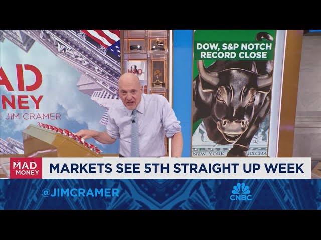 ⁣We're experiencing a terrific time in the market right now, says Jim Cramer