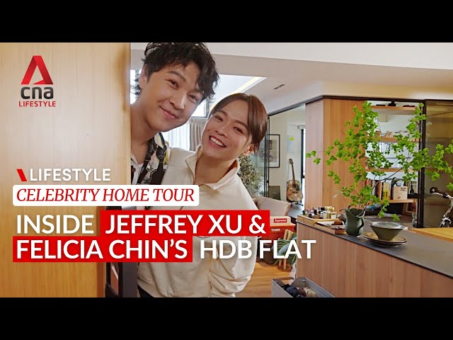 ⁣Inside Felicia Chin and Jeffrey Xu’s 4-room HDB flat: A cosy home for this celebrity couple