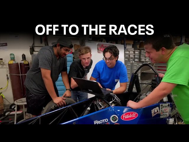 ⁣UT Arlington hosts Texas Autocross Weekend for student-designed formula cars