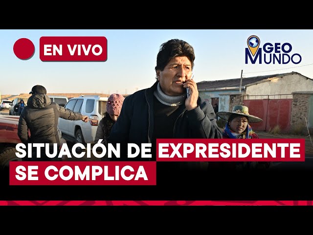 ⁣Se complica la situación del expresidente Evo Morales I Geomundo