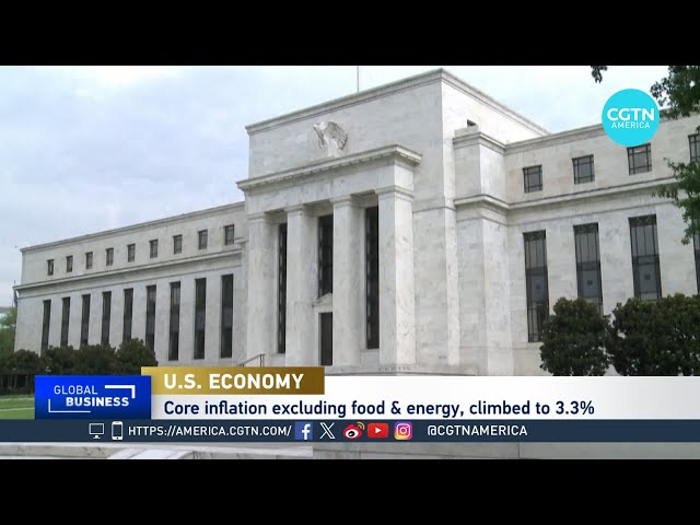 ⁣Global Business: U.S. Inflation Falls to Lowest Level in 3 years