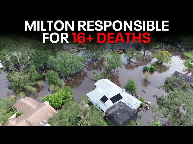 ⁣Hurricane Milton: Death toll rises as Florida recovers from damage