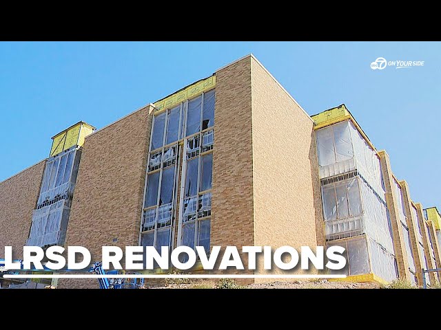 ⁣Little Rock Central High School expands with new field house and science building