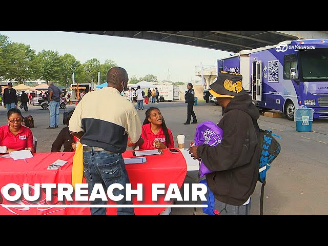 ⁣City of North Little Rock hosts outreach fair to support unsheltered community