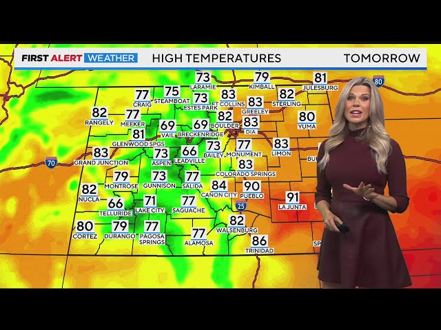 ⁣Cooler for Colorado and Denver by Sunday