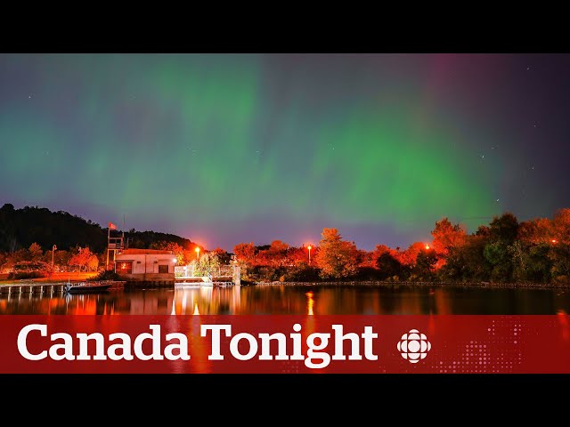 ⁣Northern Lights may still be visible tonight | Canada Tonight