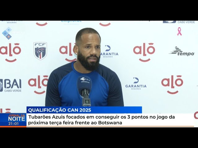 ⁣Tubarões Azuis focados em conseguir os 3 pontos no jogo da próxima terça feira frente ao Botswana