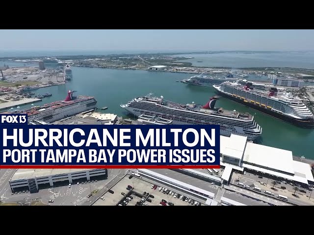 ⁣Milton aftermath: Gas distribution after Port Tampa Bay power issues