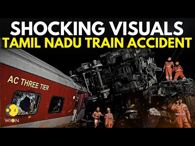 ⁣Tamil Nadu Train Accident: 12 Coaches of Mysore-Darbhanga Express Derails | Several Injured | WION