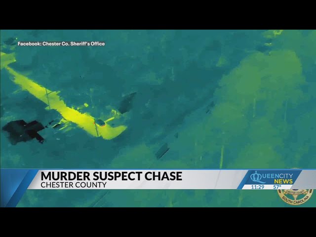 ⁣Chester County murder suspect caught with infrared camera