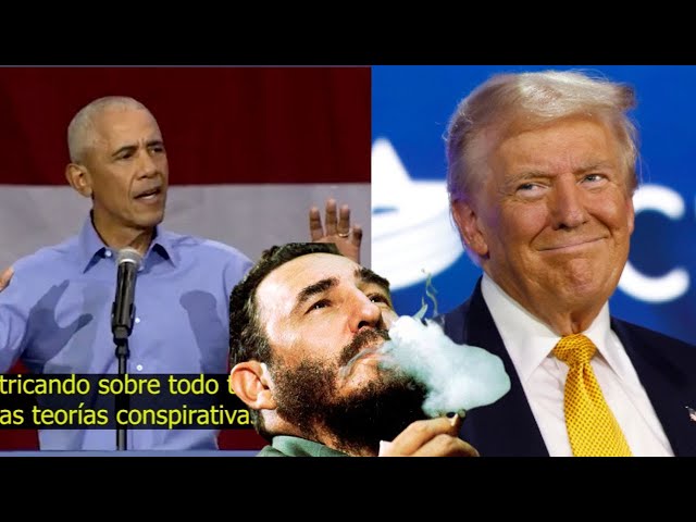 ⁣Obama compara a Trump con el Dictador Fidel Castro