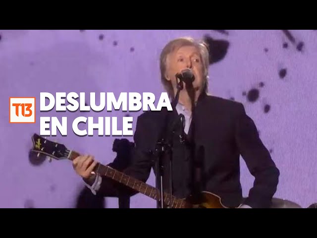 ⁣Paul McCartney deslumbra a más de 40 mil fans en el Estadio Monumental