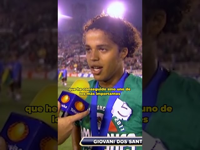  Las palabras de Gio Dos Santos, tras el GOL DE SU CARRERA #shorts #retro