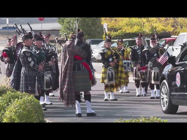 ⁣Castle Rock mourned the loss of a firefighter, EMT