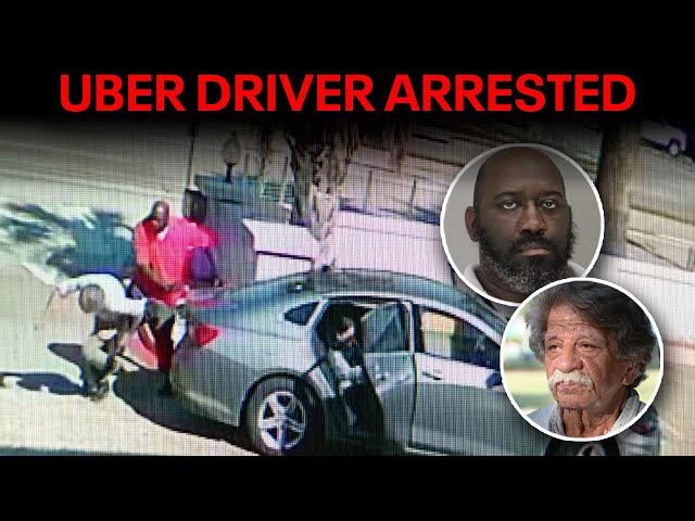 ⁣Former Dallas Uber driver arrested for punching elderly passenger on video