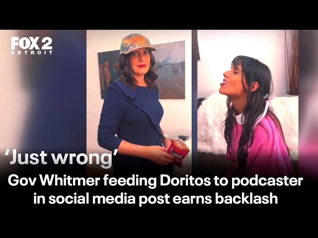 ⁣Conservative backlash after Whitmer TikTok video appearing to mock Holy Communion