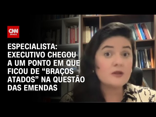 ⁣Especialista: Executivo chegou a um ponto em que ficou de “braços atados” na questão das emendas| WW