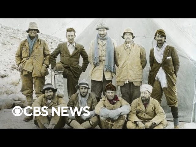 ⁣Remains found on Mount Everest could help solve 100-year-old mystery