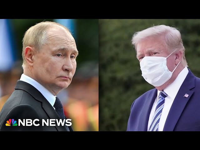 ⁣Russia says Trump sent Covid tests to Putin during the pandemic