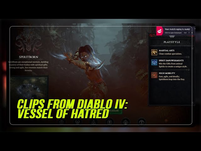 ⁣Clips from Diablo IV: Vessel of Hatred