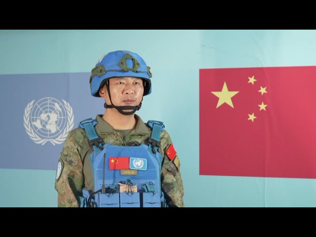 ⁣Chinese peacekeeper in Lebanon assures troops' safety and commitment to peace