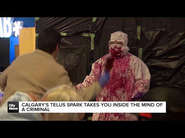 ⁣Calgary’s Telus Spark Science Centre takes you inside the mind of a criminal