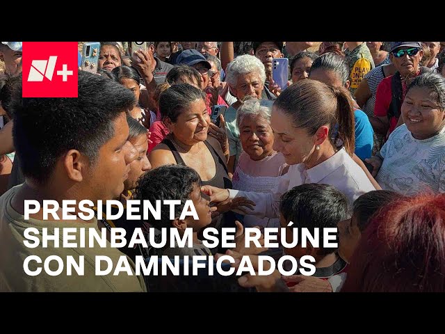 ⁣Presidenta Sheinbaum supervisa atención a damnificados por John en Acapulco - En Punto