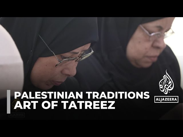 ⁣The tradition of tatreez: Palestinian craft kept alive in displacement