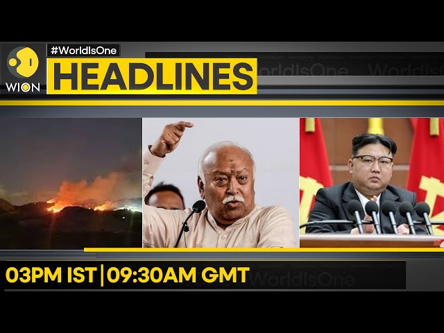 ⁣Anti-India Propaganda In Bangladesh: RSS Chief | North Korea Warns South Over Leaflets | WION