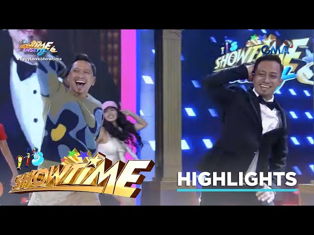 ⁣'Showtime' hosts, tuwang-tuwa sa 'Jhong Hilario' kalokalike! (Kalokalike) | It&#