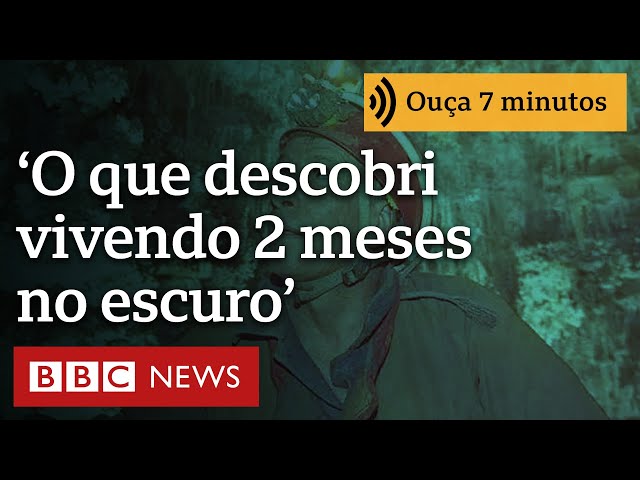 ⁣O que cientista que morou em caverna no escuro revelou sobre nossa relação com o tempo