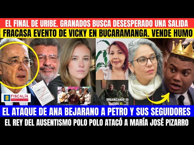 ⁣URIBE SE HUNDE.VICKY FRACASÓ EN EVENTO.AT4QUE A PETRISTAS. POLO POLO REY DE LAS BURLAS POR PIZARRO