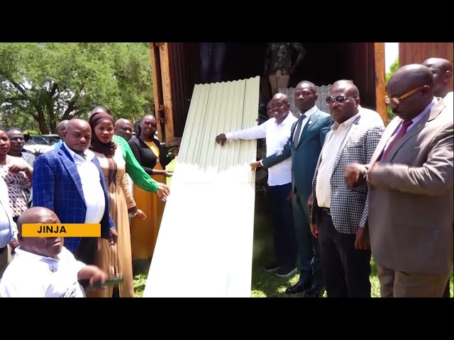 ⁣OPM launches iron sheets distribution - Initiative starts with Busoga and Luwero sub-regions