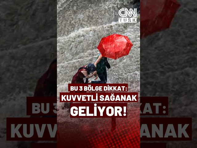 ⁣Bu 3 Bölge Dikkat! Kuvvetli Sağanak Uyarısı Verildi, Yurda Kış Geliyor...