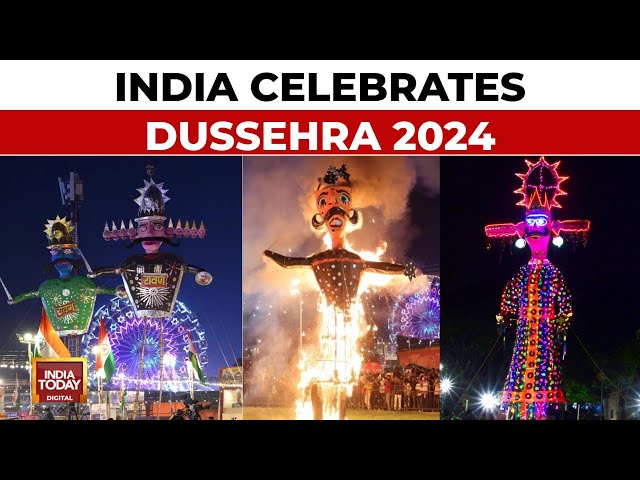 ⁣Dussehra Celebrations LIVE: Vijayadashami Celebrations |  India Celebrates Dussehra | Dussehra 2024