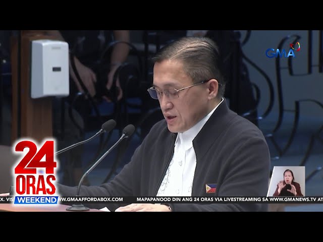 ⁣Ret. PCOL Royina Garma, itinuro si dating Pres. Duterte na nag-utos umano para... | 24 Oras Weekend