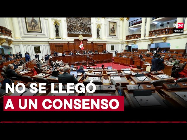 ⁣Congreso realizó sesión extraordinaria para abordar proyectos sobre seguridad ciudadana