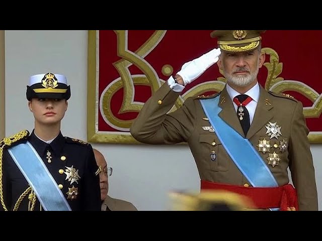 ⁣Así ha sido el desfile del Día de la Fiesta Nacional y día de la Hispanidad en Madrid