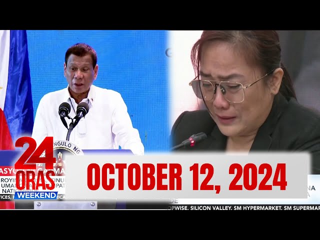 ⁣24 Oras Weekend Express: OCTOBER 12, 2024 [HD]