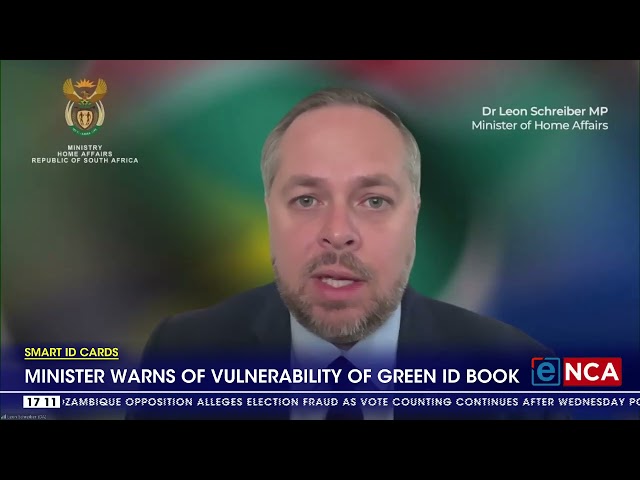 ⁣Home affairs warns of vulnerability of green ID book