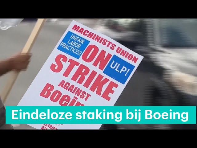 ⁣Boos personeel Boeing staakt nu al een maand: vliegmaatschappijen krijgen toestellen niet