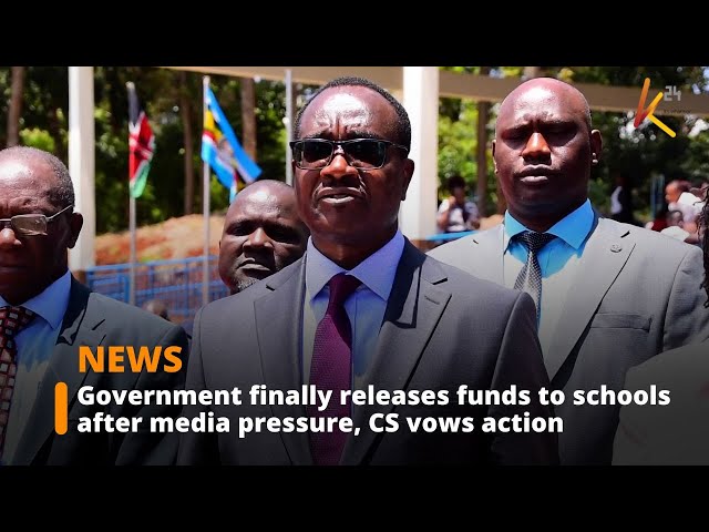 ⁣Government disburses funds to secondary schools, CS Ogamba assures close monitoring