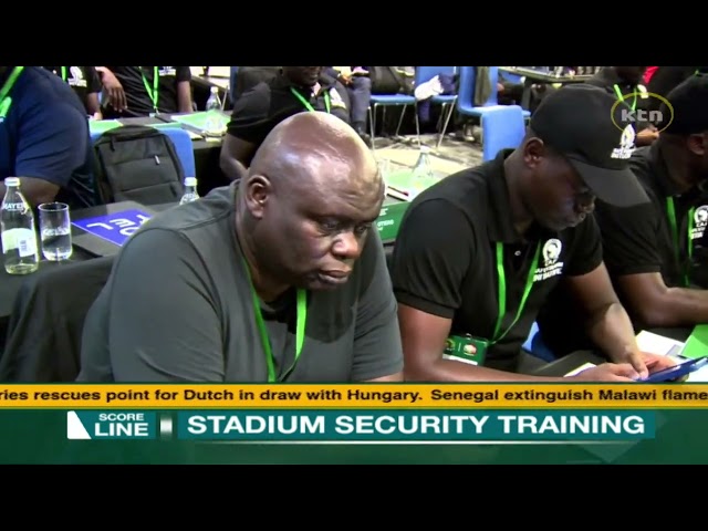 ⁣Stadium security training