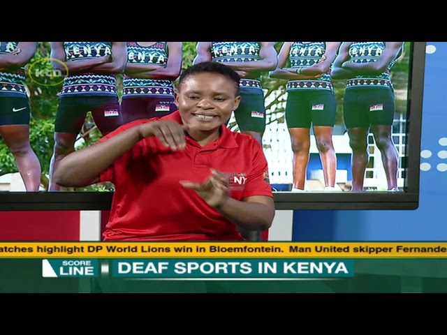 ⁣Deaf sports in Kenya