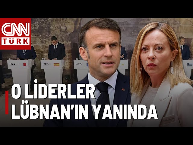 ⁣MED9 Liderlerinden Lübnan'a Destek! Güney Avrupalı Liderler Ürdün Kralı İle Görüştü!