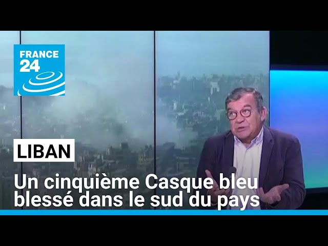 ⁣Un nouveau Casque bleu blessé dans le sud du Liban, le cinquième en deux jours • FRANCE 24