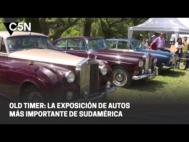 ⁣OLD TIMER: la EXPOSICIÓN de AUTOS MÁS IMPORTANTE de SUDAMÉRICA