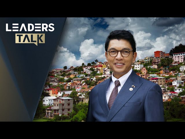 ⁣Exclusive with Madagascar's President Andry Nirina Rajoelina