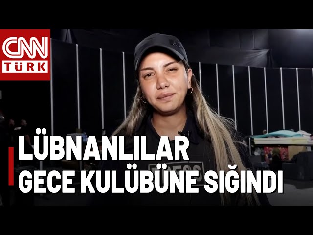 ⁣Lübnanlılar İsrail Bombalarından Böyle Kaçtı! Gece Kulübü Lübnanlılara Sığınak Oldu!