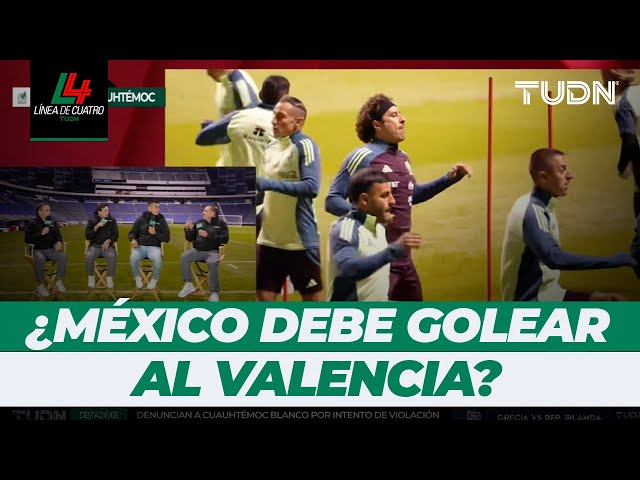 ⁣¿México enfrentará al Valencia con la misión de golear? ¿Debutan Berterame y Vargas? | Resumen L4